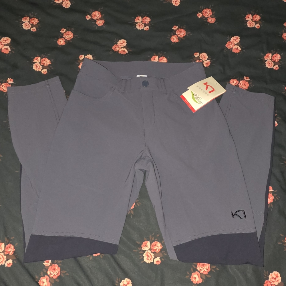 Kari Traa Gray and Black Pants